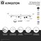 Kingston Brass 60-Inch Stainless Steel Linear Shower Drain with Reversible Tile Insert and Flat Grate BSFK6020 - alternate 3