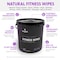 Wipex Plant-Based Fitness Wipes 400ct Buckets, Lavender Natural Gym Equipment Cleaning Wipes WX71945FLB - alternate 2