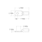 Burndy One-Hole Compression Lug, 1 AWG Max, Standard Barrel, Copper, None YAV1CL1 - alternate 1