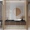 Apollo Tile Mirari 9x11 in. Gray, Silver Glossy Glass 3D Trapezoid Mosaic Wall Tile (3.28 sq ft/case) 5PK APLMNC8803BLA - alternate 2