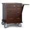Gerstner 5-Drawer Dark Oak Roller Cabinet GI-R24-D - alternate 5