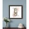 Homeroots Old Ways in Blush 1 Black Framed Print Wall Art 416146 - alternate 3