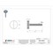 Zoro Select Thumb Screw, No. 10-32 Thread Size, Plain 18-8 Stainless Steel, 3/16 in Head Ht, 1 1/4 in Lg, 5 PK 4047-SL - alternate 3