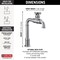 Delta Broderick True Bar Kitchen Faucet 1990LFC-AR - alternate 2
