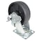 Vestil Glass Filled Nylon Swivel With Brake Caster 6 In. Diameter x 2 In. Width 1200 lb Black CST-VE-6X2GFN-SWB - alternate 2