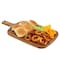 Megachef 14 Inch Acacia Wood Rectangle Serving Board with Handle 750122192M - alternate 1