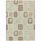 Homeroots 3' X 5' Beige Taupe And Tan Geometric Washable Indoor Outdoor Area Rug 616796 - alternate 3