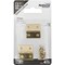 National Hardware 1'' x 1'' Brass Medium Decorative Hinge, 4PK N211-334 - alternate 2