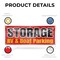 Signmission Storage Rv & Boat Parking, 24 Inch x 72 Inch, Vinyl Banner B-72-30869 - alternate 3