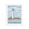 Homeroots Set Of Two Cape May Lighthouse And Palm Trees White Framed Wall Art, 2PK 568582 - alternate 2