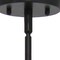 Homeroots Black Caged Iron Ceiling Light With Black Shades 652017 - alternate 4