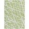 Homeroots 10' X 14' Green and White Abstract Washable Non Skid Indoor Outdoor Area Rug 559630 - alternate 2