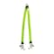 Mytee Products V Bridle Strap 3in x 48in Leg w/ RTJ Clusters, Hi-visible/Abrasion Green Webbing VStrap-0348RTJ - alternate 1