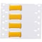 Brady BSP45 Series PermaSleeve Low Smoke Zero Halogen Wire Marking Sleeves, 0.25 in. Dia x 1 in. W, Yellow SA-2LSZH-250-1-YL - alternate 2