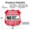 Signmission Private Property Shield Sign No Hunting, 12 Inch X 12 Inch, Plastic Sign SHI-P-12-446 - alternate 2