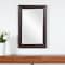 Homeroots 33" Bronze Wood Accent Mirror 383729 - alternate 2