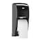 Tork Toilet Paper Dispenser, Plastic, Black 473428 - alternate 2