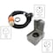 Ac Works Generator Inlet Kit, 50A, NEMA 14-50P to CS6364 Cord + SS2-50P Inlet Box, 125/250V, 40 ft, NEMA 3R EP1450KIT-040 - alternate 2