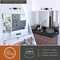 Vaxcel Sedona 4-Light Vanity Light, Matte Black, Clear Glass, 30.75-In. Wide W0593 - alternate 2