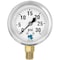Zenport Glycerin Liquid Filled Pressure Gauge, 30 PSI LPG30 - alternate 1