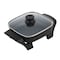 Brentwood Industries 8-Inch Nonstick Electric Skillet in Black with Lid SK-46 - alternate 3
