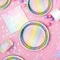 Creative Converting Iridescent Party Paper Plates, 9", 96PK 336692 - alternate 2