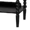 Baxton Studio Lucera Bobbin Display Shelf, Black 271-14760-ZORO - alternate 2