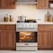 Koolmore 24 in. 4-Burner Slide-in Gas Range Oven, 3.7 cu. ft. in Stainless-Steel (KM-SGR24-SS) KM-SGR24-SS - alternate 2
