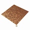 Apollo Tile Skosh 11.6in x 11.6in Glossy Goldenrod Brown Glass Mosaic Wall and Floor Tile 18.69 sqft/case, 20PK APLNB88BR613A - alternate 2