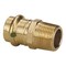 Viega Propress 1/2" X 1/2" Mpt Zero-Lead Bronze Adapter 79215 - alternate 2