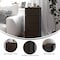 Flash Furniture Harris 4 Drawer Storage Dresser with Black Cast Iron Frame, Brown Wood Top and Brown Easy Pull Engi WX-5L203-MDF-BK-BR-GG - alternate 4