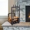 Lavish Home 5-Piece Fireplace Tool Set and Log Rack Mission-Style Firewood Holder for Hearth 80-FPTS-3 - alternate 1