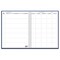 House Of Doolittle Non-Dated Teachers Combo Lesson Planner Class Record Book, 40 Weeks, 8.5 in x 11 in, Blue Cover 516-07 - alternate 2