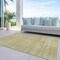 Homeroots 8' X 10' Gold Wheat And Beige Striped Washable Indoor Outdoor Area Rug 588085 - alternate 3