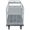 Vestil Elec Matl Hndl Cart Sides, 1 Shelf, 28x60, Steel, 500 lb Load Capacity, 1 Shelves, 68.875 in L EMHC-2860-3 - alternate 3