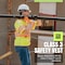 Pioneer Sleeved Vest, Polyester, Hi-Vis Yellow, L V1023560U-L - alternate 2