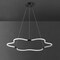 Jonathan Y Nuvola 31.5" Contemporary Minimalist Metal/Acrylic Adjustable Dimmable Cloud Integrated LED Chandeli JYL7143B - alternate 4