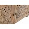 Homeroots 30in Natural Solid Wood Textured Door Accent Cabinet With Two Doors 557028 - alternate 2