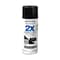 Rust-Oleum Spray Paint, Black, High Gloss, Solvent, 12 Oz 331172 - alternate 1