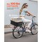 Vevor Rear Bike Basket Medium Bicycle Basket Cargo Net Rainproof Cover Liner TX-SS-02 - alternate 3