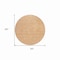 Homeroots 8' Salmon Round Floral Washable Indoor Outdoor Area Rug 607382 - alternate 5