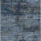 Homeroots 5' X 8' Blue And Navy Blue Abstract Washable Indoor Outdoor Area Rug 610427 - alternate 3