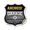 Signmission Andres's Garage I Can Fix Everything But Stupid, 12 Inch X 12 Inch, Vinyl Decal SHI-D-12-490-ANDRES - alternate 1