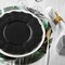 Smarty Had A Party Black Round Lotus Plastic Dinnerware Value Set, 240PK 8850-BKVP-CASE - alternate 1