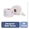 Tork Tork OptiCore Mid-size Toilet Paper Roll White T11, Advanced, 2-ply, 36 x 865 sheets, 162090, PK36 162090 - alternate 2