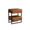 Homeroots Three Piece Brown Solid Wood Bedroom Set 636251 - alternate 2