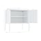 Manhattan Comfort Ava 23.6in Accent Cabinet in White AF005-WH - alternate 4