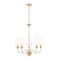 Z-Lite Katerina 5 Light Chandelier, Rubbed Brass, 24 In W x 26.5 In H 1950-5RB - alternate 1