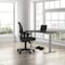 We'Re It Lift It Electric Sit Stand Desk, 46.25 H, 24 W X Laminate wood, metal, Brushed Silver VL22BS4824-6307 - alternate 3