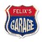 Signmission Felix's Garage, 18 inch X 18 inch, Plastic Sign, 2PK SHI-P-2PACK-18-383-FELIX - alternate 1